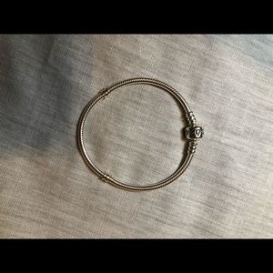 Pandora Bracelet with Pink heart charm